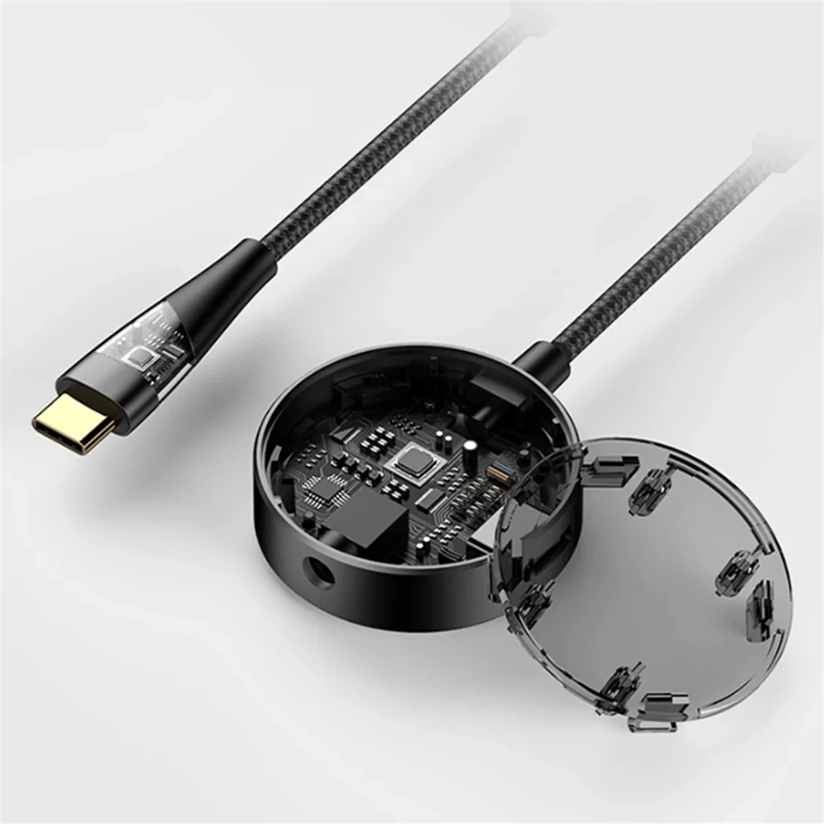 

2 in 1 Type C to 3.5 Earphone Adapter Audio Headphone Charging PD60W
