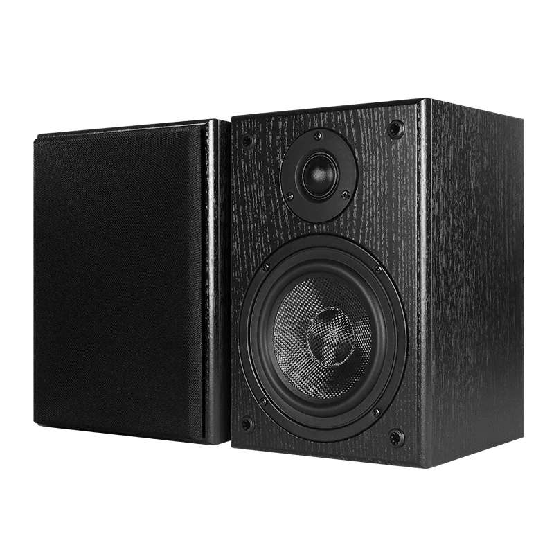 

Пассивная двухполосная деревянная полочная акустическая система HIFI для домашнего аудио и домашнего кинотеатра