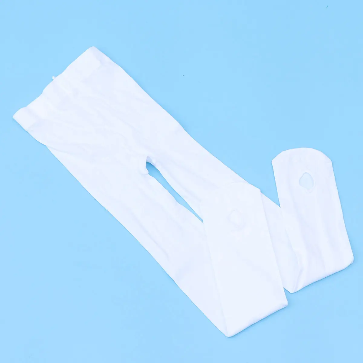 

Adult Ballet Tights White Size M Skin-Friendly Smooth Soft Socks for Women Girls Ballet Dance Class