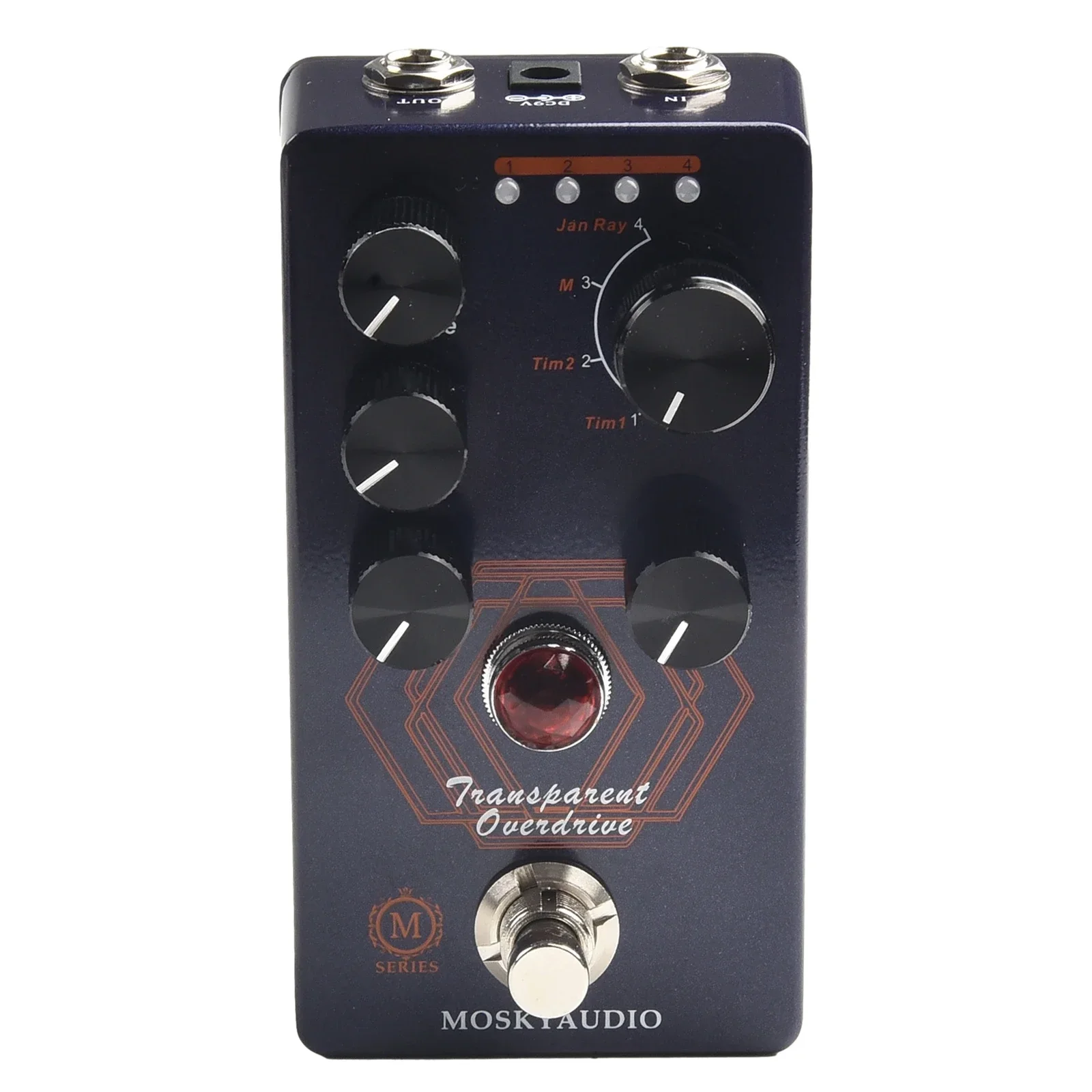 

Electric Guitar Effects Pedal Transparent VEMURAM JAN RAY Accessories Effects Fittings Overdrive Parts Pedal TIMMY New