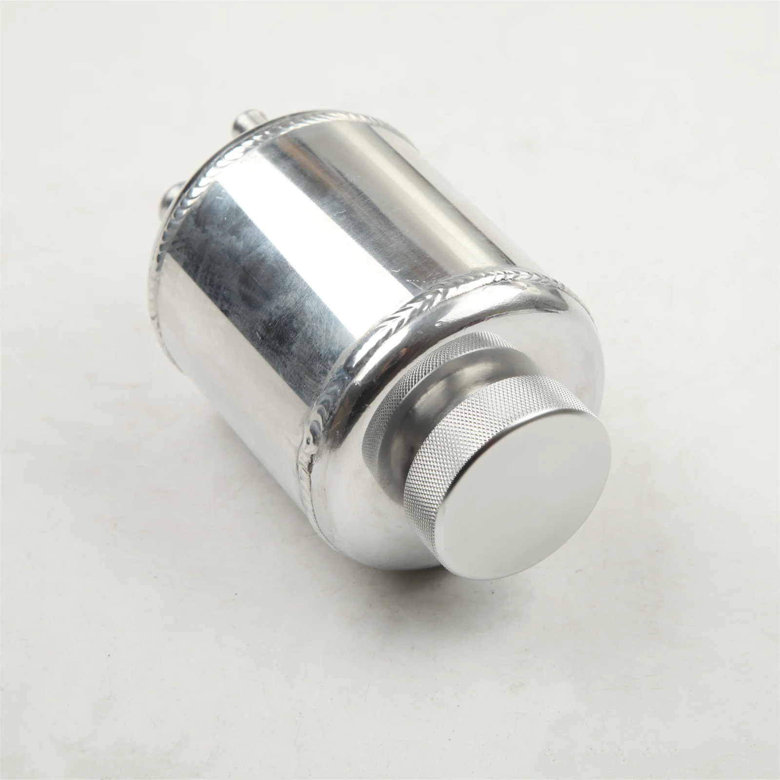 Universal Aluminum Racing Power Steering Tank Silver Cap