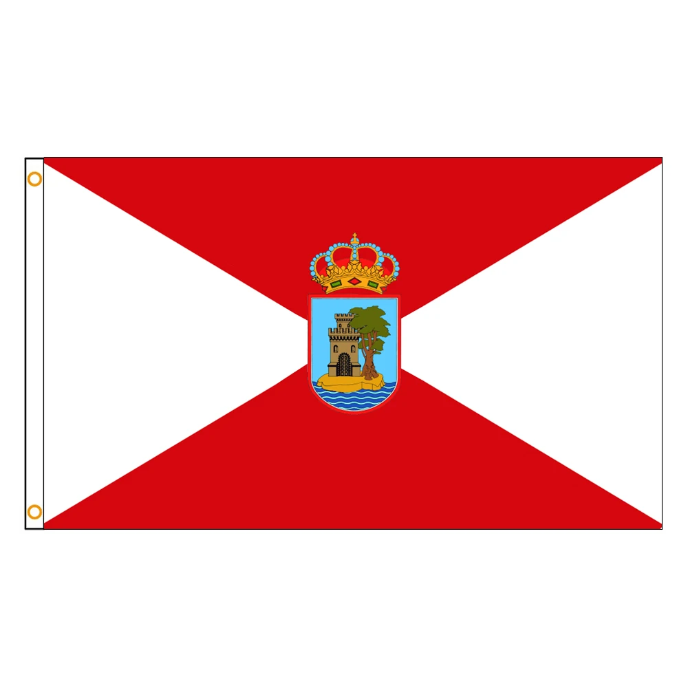 3x5 Ft Vigo Flag Vivid Color and Fade proof a City of Spain Flags Polyester with Brass Grommets