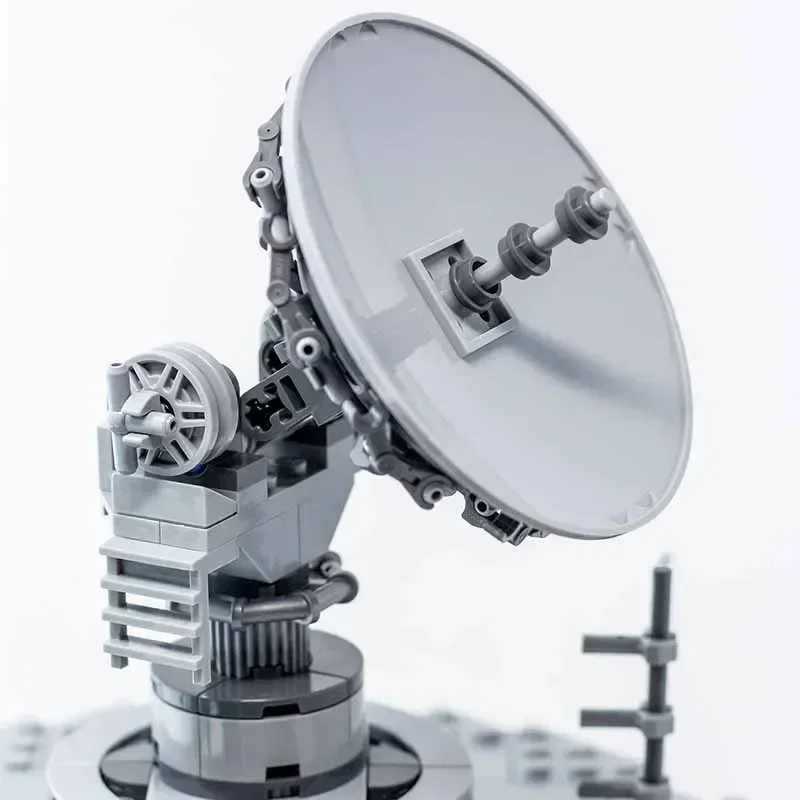 

Space Base Model Moc Building Bricks Satellite Earth Station Technology Modular Blocks Gifts Christmas Toys DIY Sets Assembly