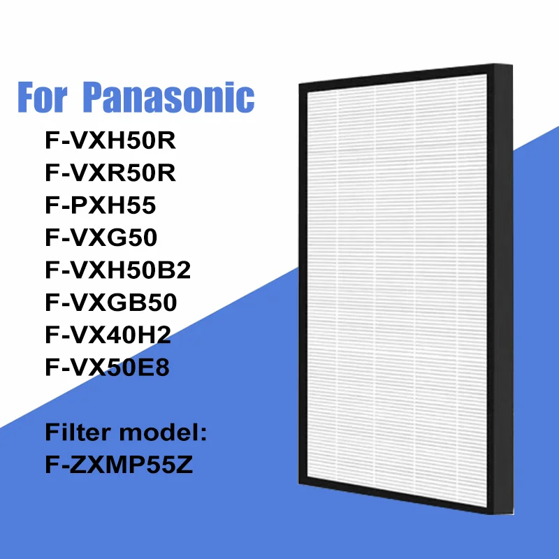 

HEPA-фильтр F-ZXMP55Z для очистителя воздуха Panasonic F-VXH50R, F-VXR50R, F-PXH55, F-VXG50, F-VXH50B2, F-VXGB50, F-VX40H2, F-VX50E8