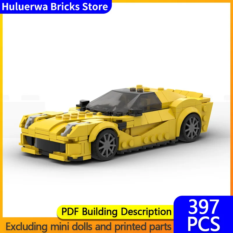 

Speed Racing Car Model MOC Building Bricks F12 TDF Top Tier Sports Car Modular Technology Children Holiday Gifts Assemble Toys