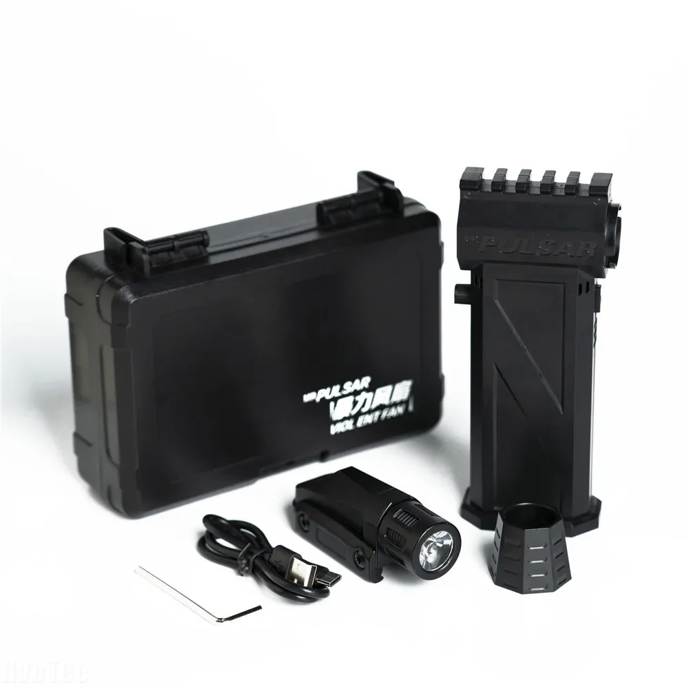 New Mini Turbo Jet Fan with Flashlight Storage Box 140,000 RPM 9000mah Violent Blower for Car Keyboard Clean Dust Tool