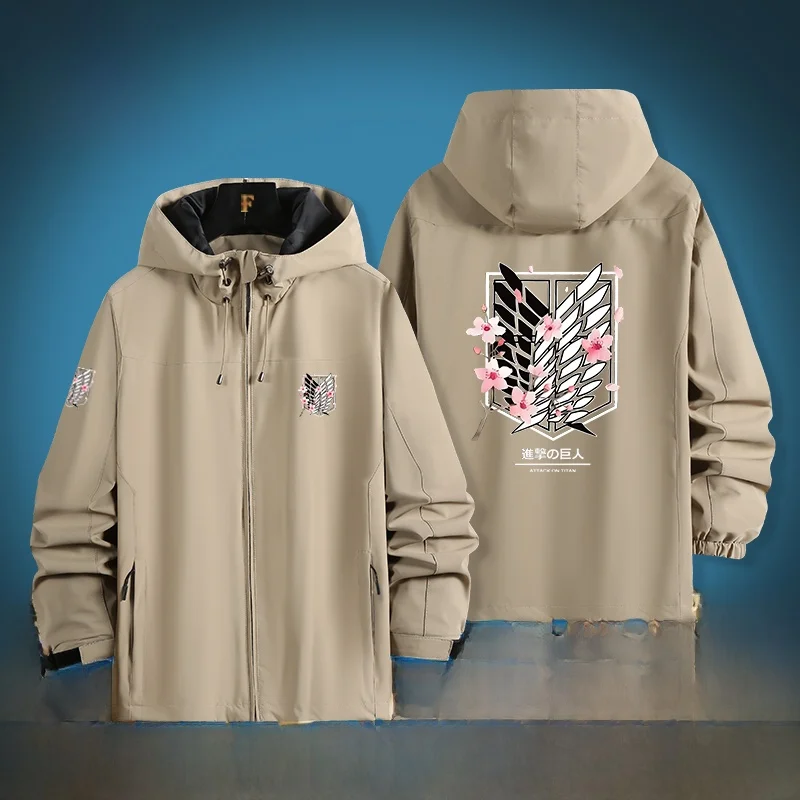 atta-on-titan-exploration-corps-jaet-soft-ell-capispalla-allen-tee-ears-autunno-inverno-cappotto-casual-loose-fit-poliestere
