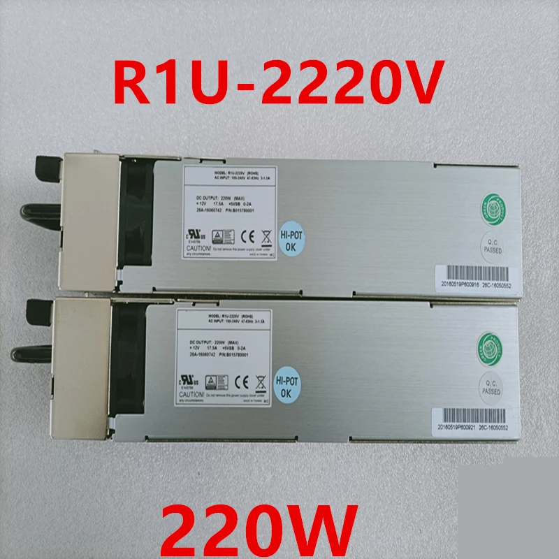 1PCS New Original PSU For Emacs 220W Power Supply R1U-2220V R1U2-5220V4H