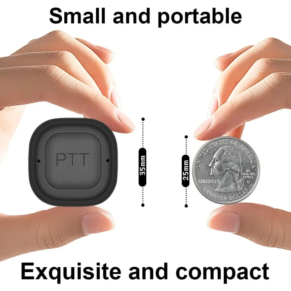 TIDRADIO ميكروفون لاسلكي PTT زر لتطبيق الهاتف الخليوي Odmaster القيادة ركوب جهاز الاتصال اللاسلكي ، البرمجة اللاسلكية Baofeng Uv5r #2