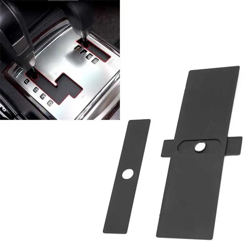 

New Gear Lever Dust Cover, Gear Lever Cover, Gear Shift Panel Dust Cover 8015A065/8015A066, for Mitsubishi Pajero V93W V97W V87W