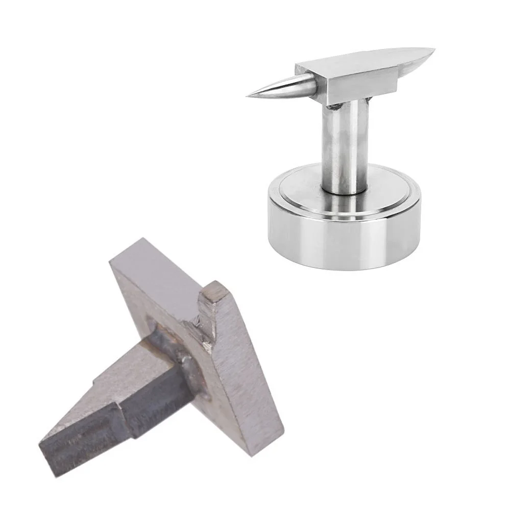 

Silver Ware Anvil Stable HSS Anti-corrosion Iron Anvil For Stamping Convenient Horn Anvil 8.5cmX7.5cmX6cm For Jewelry Making