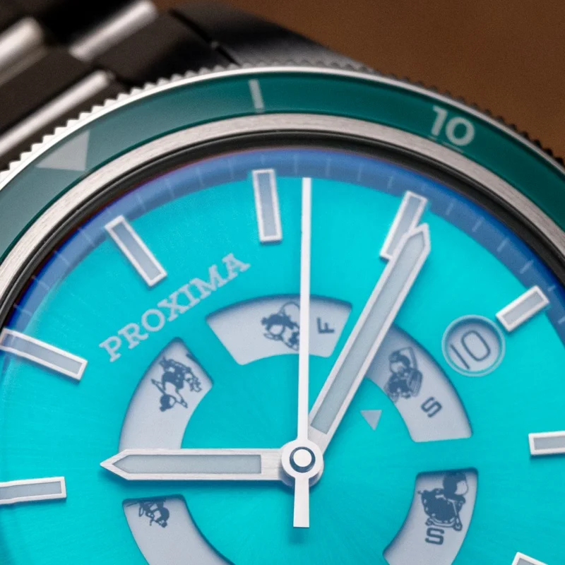 PROXIMA мужские автоматические часы 39 мм дайвер 200 м водонепроницаемые механические наручные часы светящийся сапфировый керамический безель SW200 дата недели
