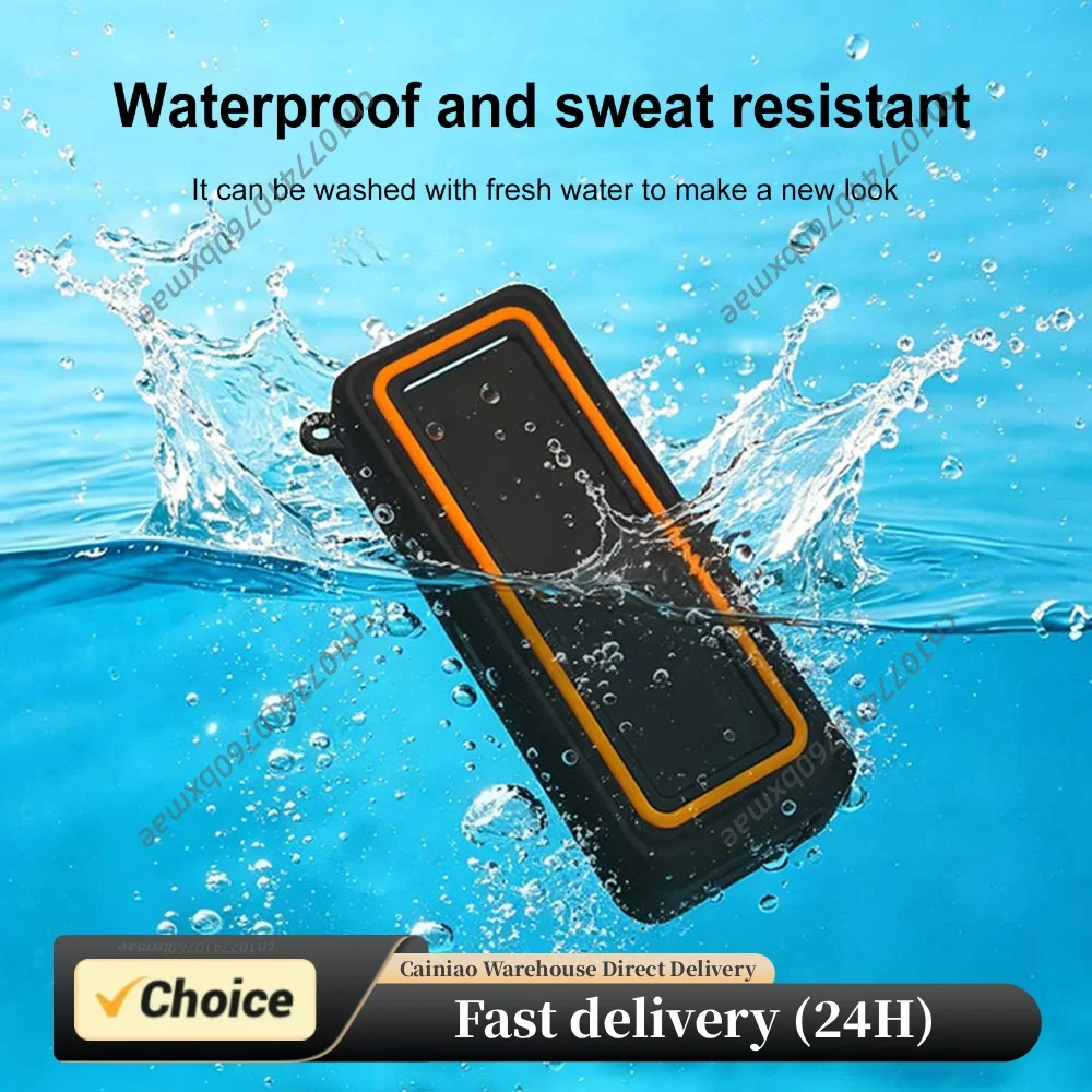 Silicone Protective Case for Anker Prime Power Bank 26K 300W A110A Anti-scratch Dust-proof Cover Skin Black Orange White
