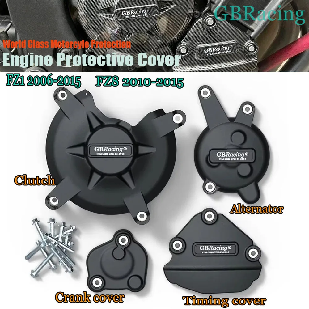 

Для YAMAHA FAZER 800 FZ8 2010-2015 FAZER 1000 FZ1 2006-2015 продукты премиум-класса, защитная крышка двигателя, защита от падения
