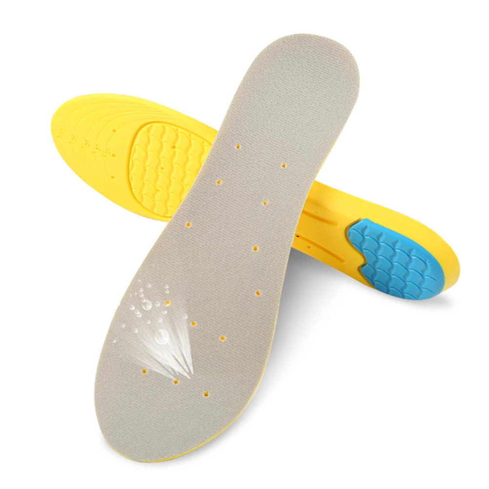 

Shock Absorbing Insoles Damping Shoe Pads Breathable Cuttable Arch Support Sports Running Walking Training Insoles