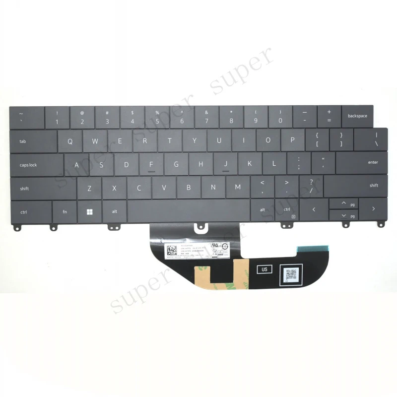 S+   New Internal US Backlit Keyboard SN2121B For Dell XPS 13 Plus 9320 Laptop 049NVP
