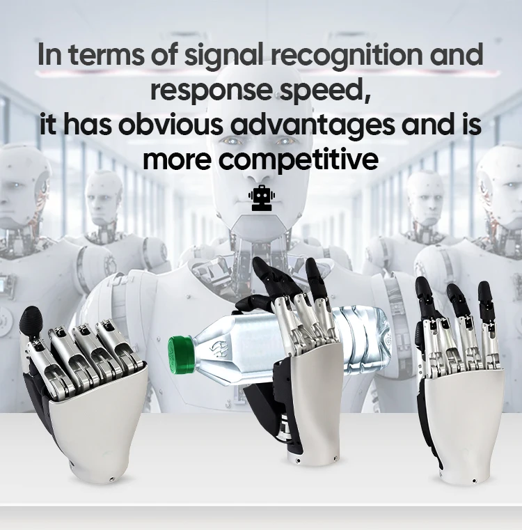 6 degrees of freedom multi-finger robot hand, using micro motor, with CAN and RS485 interface, suitable for humanoid AI robots