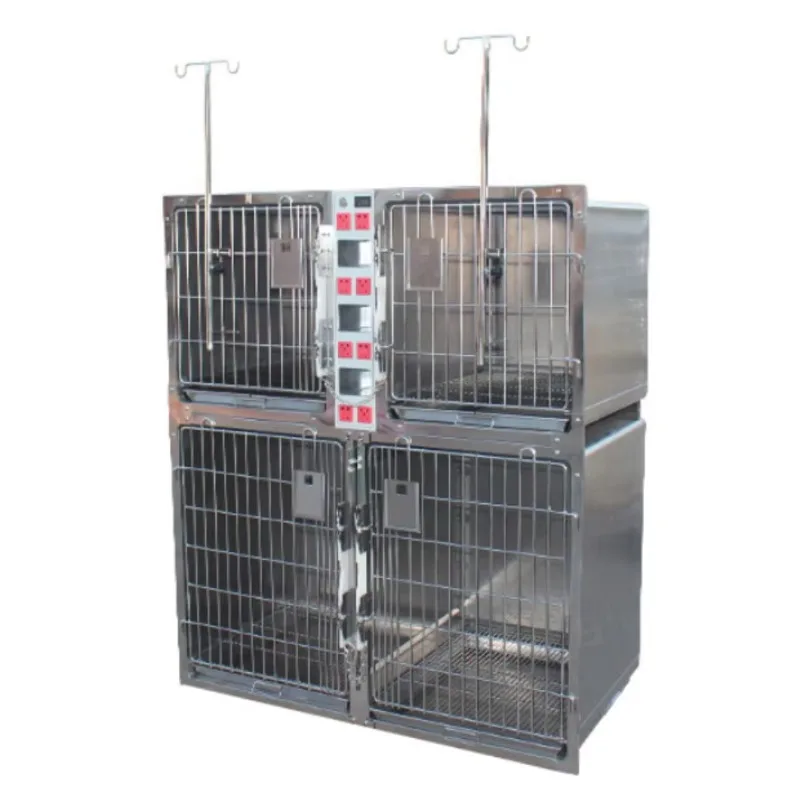 Veterinary Equipment Animal ICU Inpatient Intensive Care Unit Inpatient Pet Cage for Veterinary Clinic Use