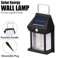 Super Bright Solar Tungsten Wall Lamp Sensor Light Sunlight Waterproof Outdoor Motion Detector Lighting Solar Led Garden Light