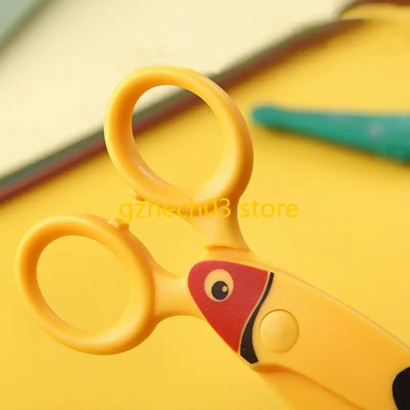 G2AC 3 PCS Cartoon Safety Scissors Pitcors Craft Craft Scissor