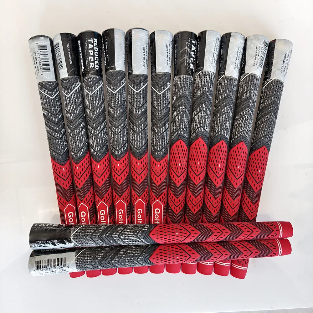 Poignées de Golf Standard de taille moyenne Plus de haute qualité, fil de coton, poignées de Golf en caoutchouc, accessoires de poignée en fer et en bois