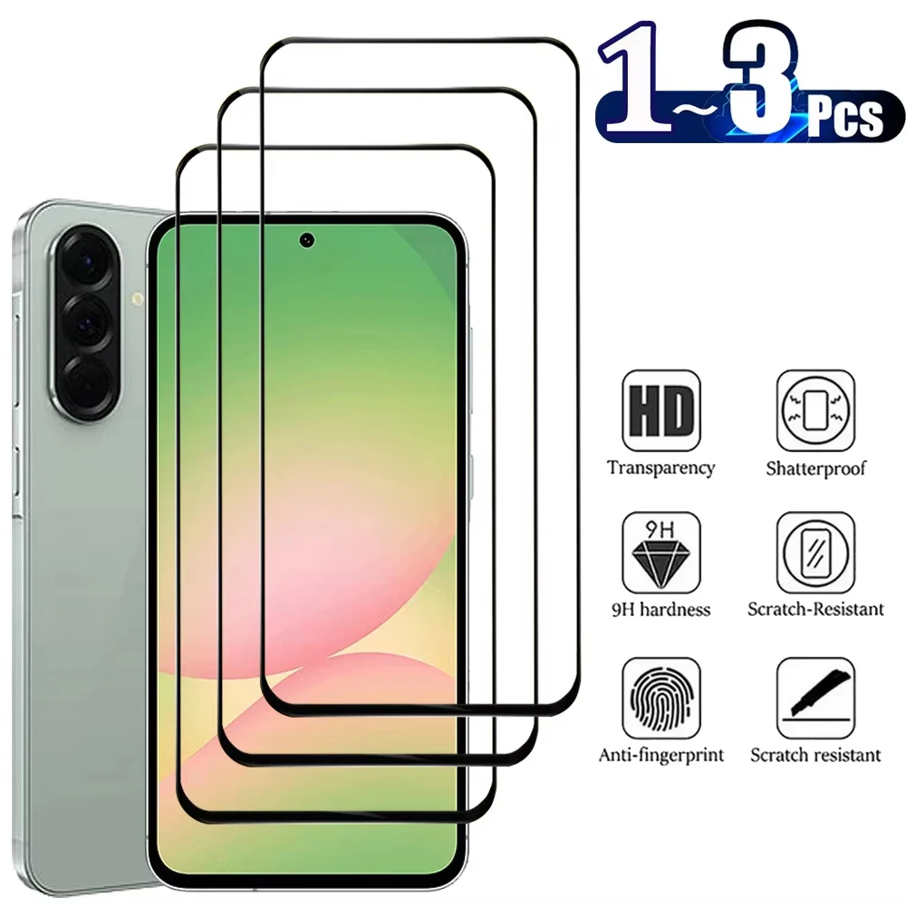 

1-3PCS HD Protective Glass For iPhone 17 16 16e 15 14 13 12 11 Pro Max Screen Protector For iPhone X XR XS Max 7 8 Plus SE Glass
