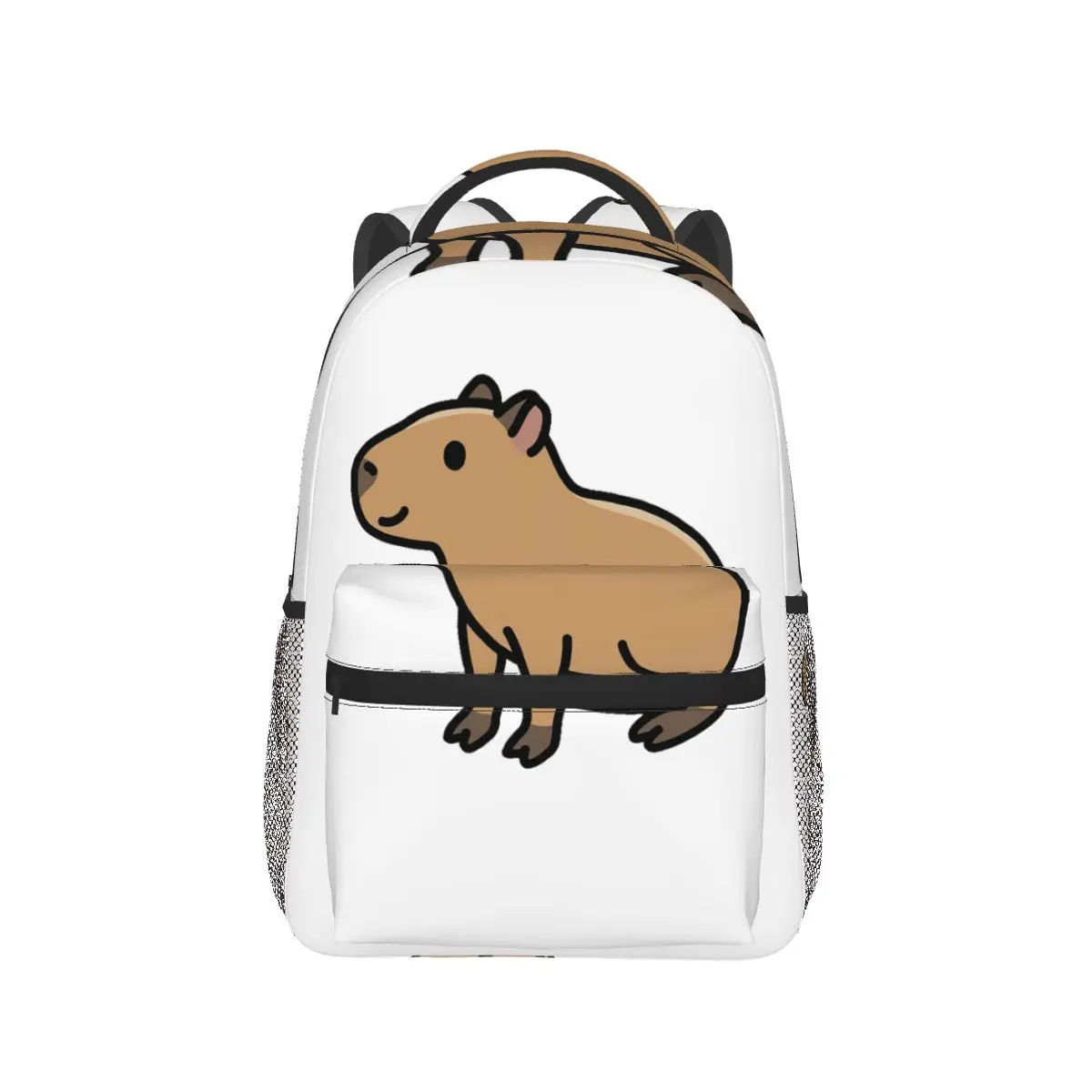 Zaini Capybara Ragazzi Ragazze Bookbag Studenti Borse da scuola Zaino da viaggio per cartoni animati Borsa a tracolla di grande capacità