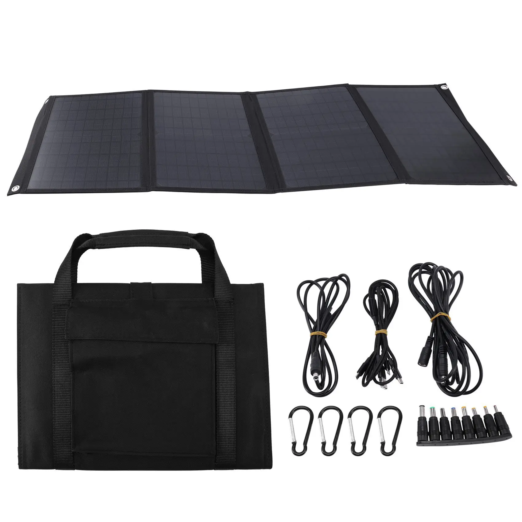 

Portable Foldable Photovoltaic Solar Panel 18V 40W Fotovoltaic Panel Kit Battery Phone Charger for RV