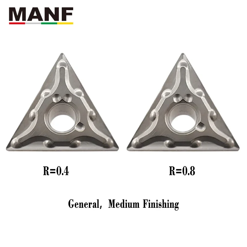 Ferramentas de torno MANF para torneamento de inserções cerâmicas TNMG 160404   TNMG331 TNMG 160408   Ferramenta indexável da placa do carboneto de tungstênio do bom acabamento TNMG332