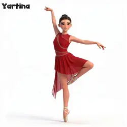 Womens Adult Gymnastic Artistic Figure Skating Dance Leotards Costume Ballet Jersey Leotards Lyrical Dance Tights Jumpsuit Dress