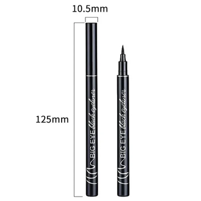 Black Brown Matte Liquid Eyeliner Pen Waterproof Long Lasting Quick Drying Smooth Easy To Color Eyeliner Pen Makeup Cosmetics