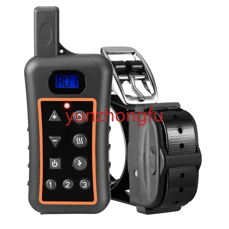 1312 Yards Remote Dog Training Collar Obedience Trainer Rechargeable Waterproof Electronic   with Static Stimulation