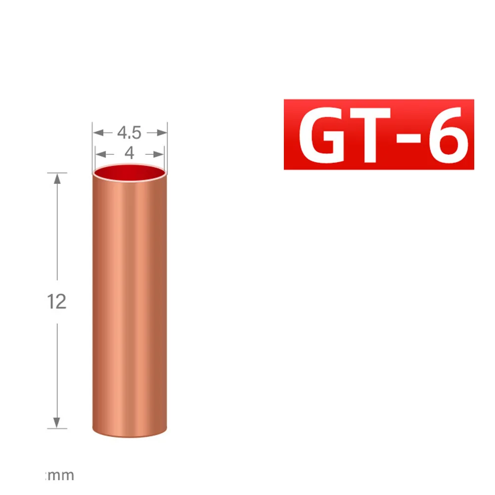 250 copper tube connectors set with 7 sizes plus heat shrink tubing for wire connection and electrical installations