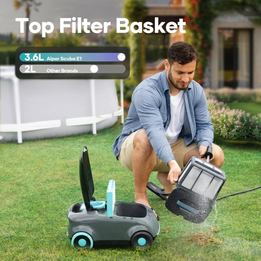 Scuba E1 Cordless Pool Cleaner 6