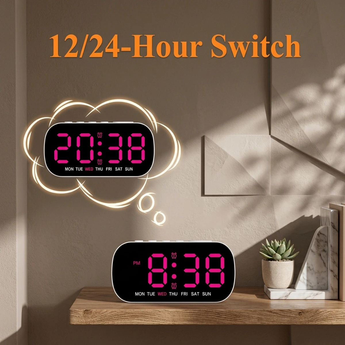 Thumbnail 4 - #21 Latest LED Bedside Alarm Clocks Updates
