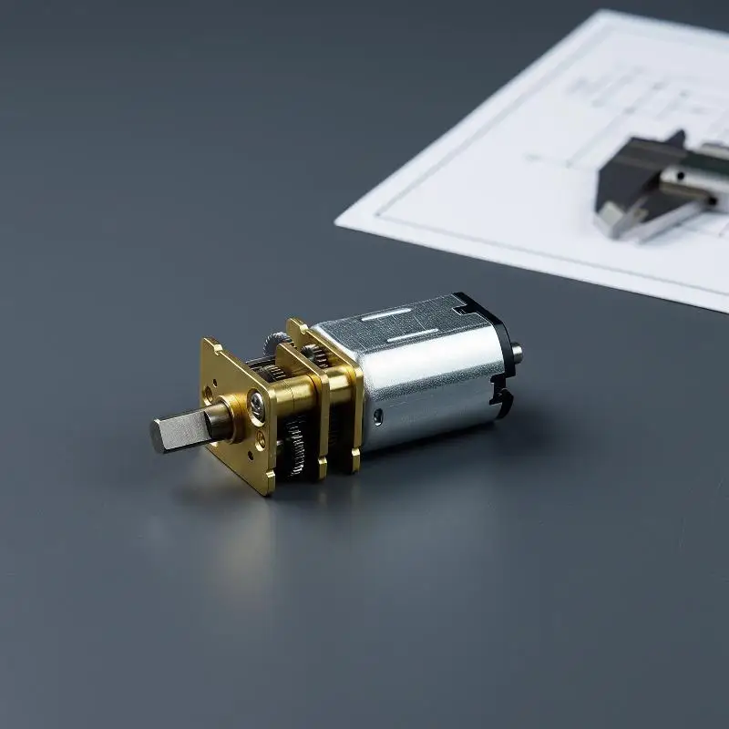 High Torque N20 Mini Gear Motor 12mm Short Shaft DC6V 12V 70RPM Metal Gear for Small Electric Toy Repair