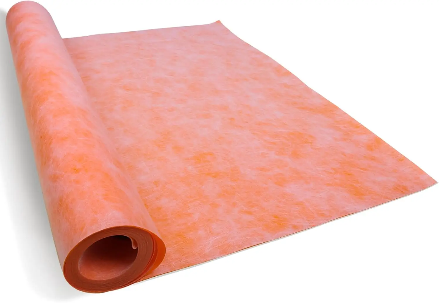 

Waterproofing Membrane for Shower 3.8x33feet (125 Sq Ft) 23.6 Mil Thick Uncoupling Polyethylene Fabric Tile Underlayment Waterpr