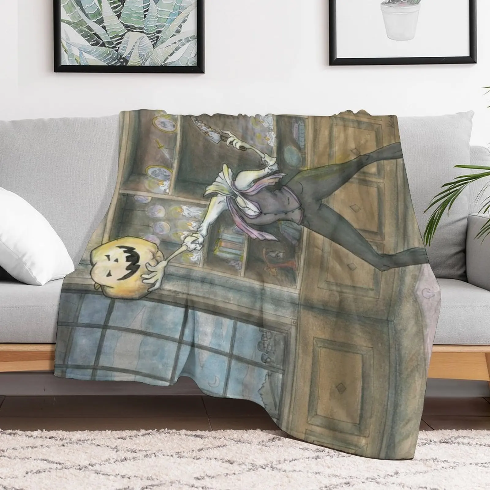 Headless Horseman Sleepy Hollow Throw Blanket Blankets For Sofas wednesday Extra Large Throw Flannels Blankets