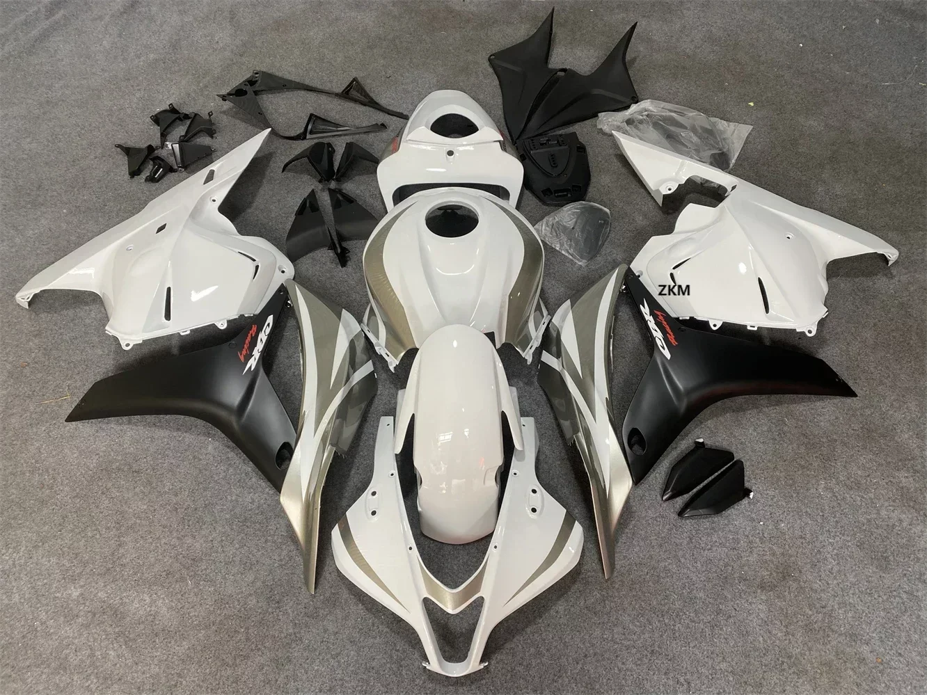 

Aftermarket Injection Motorcycle Fairing kits for CBR600RR F5 2009 2010 2011 2012 white black fairings set cbr 600 rr f5