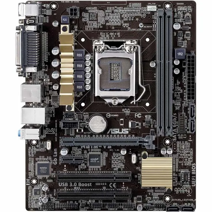 

ASUS H81M-V3 Motherboard Intel H81 LGA 1150 DDR3 16 GB Micro ATX support i7-4770 i5-4570 i3-4340 4570 4170 cpu PCIe 2.0 x16