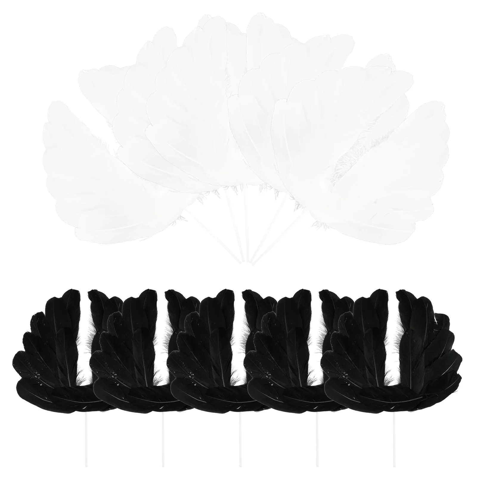 

10Pcs Cake Decoration Plume Wing Cake Picks Chic Cupcake Toppers Birthday Party Accessories Party Wings