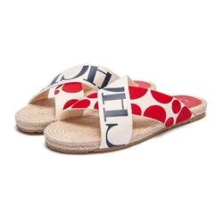 CHCH Women's Slippers Fashion New Slippers Summer Classic Home Flat Slippers Outdoor Beach Shoes