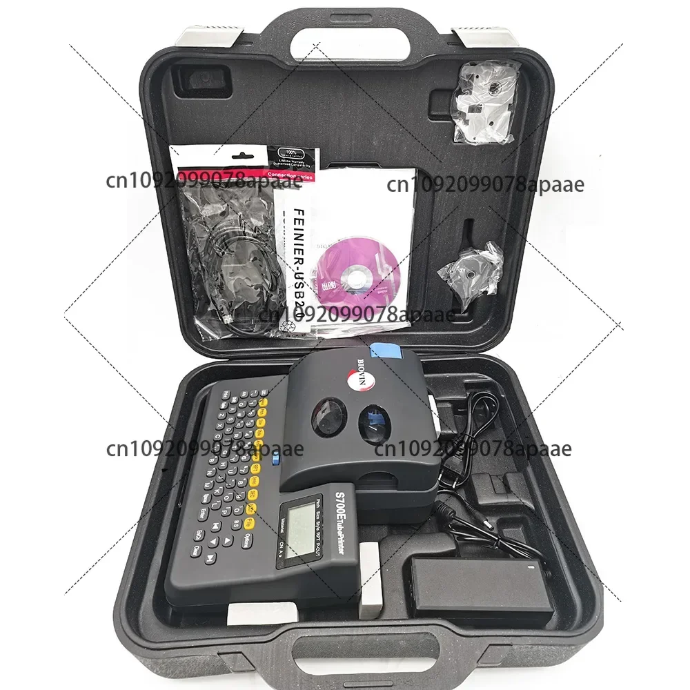 

Компьютерный принтер номера проводов S900E, обновленная машина для маркировки трубок, термоусадочный принтер для этикеток, промышленное оборудование для кодирования