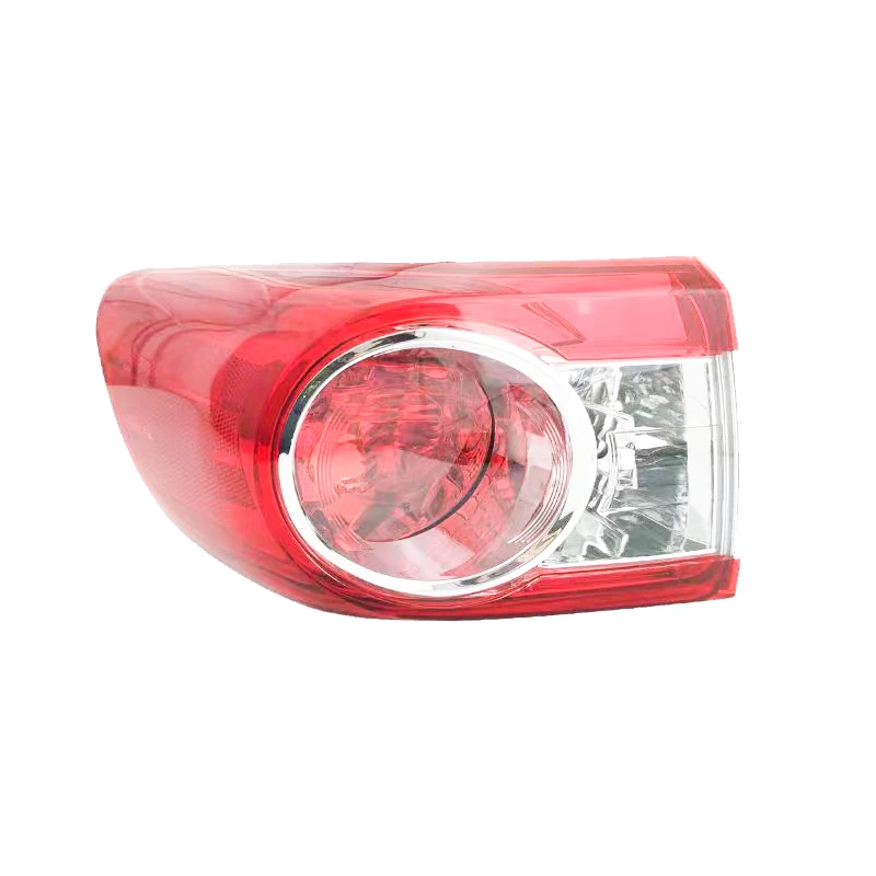 11-13 For Toyota Corolla Tail Light Case Rear Turn Signal Lamp No Bulb Warning Brake Light Cover ABS Plastic Car Accessories