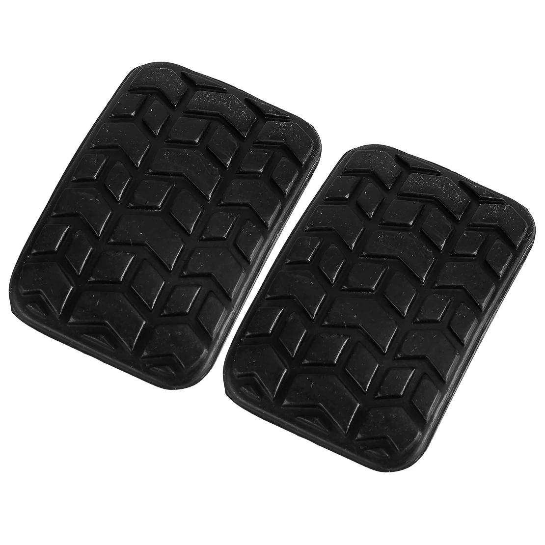 2pcs Brake Clutch Rubber Pedal Pad Cover Black B092-43-028 Fit for Mazda Miata 1990-1997 1999-2003