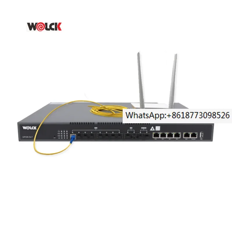 GPON 8-ПОРТОВЫЙ оптоволоконный FTTH 1024 пользователя 10G SFP USB XPON 8 портов PON GPON OLT