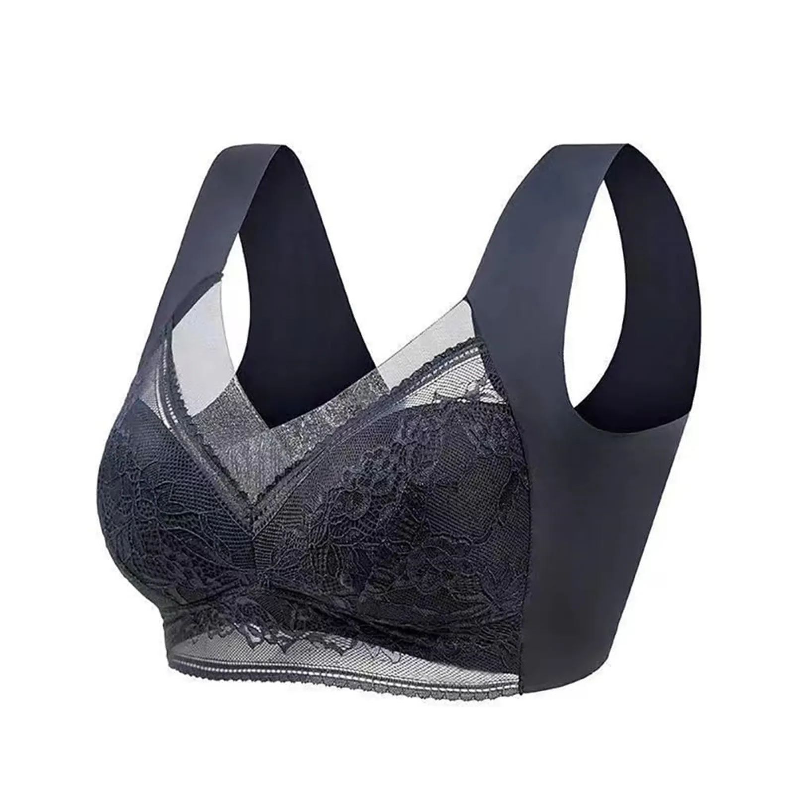 Sexy Bras Womens Posture Correcting Bra Seamless Bra Sexy Up Wireless Bra Breathable Bras For Older Ladies Floral Everyday Bras 