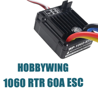 HobbyWing 1060  QuicRun RTR 60A ESC Brushed Electronic Speed Controller For 1:10 RC Car Axial SCX10