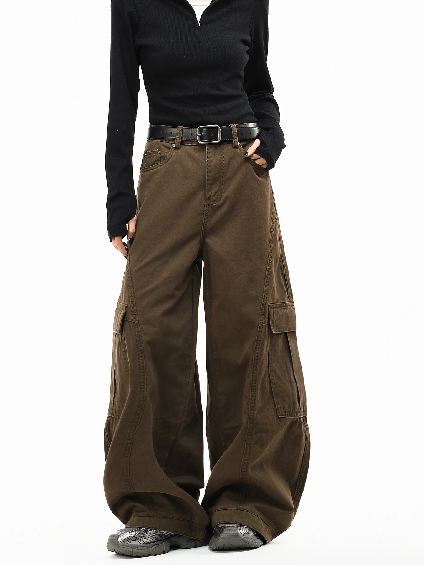 

Оригинальные американские рабочие брюки OV в стиле пэчворк, свободного кроя, с широкими штанинами, повседневные, длинные, для мужчин и женщин