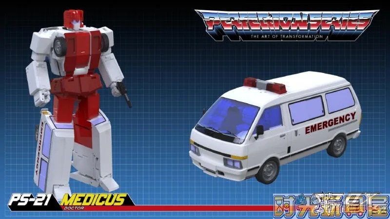 Defensor Action Figure ชุด 5 ของเล่นคอมโพสิต Transformation MMC OX PS21-25 Hot Spot First Aid Streetwise ใบมีด Groove